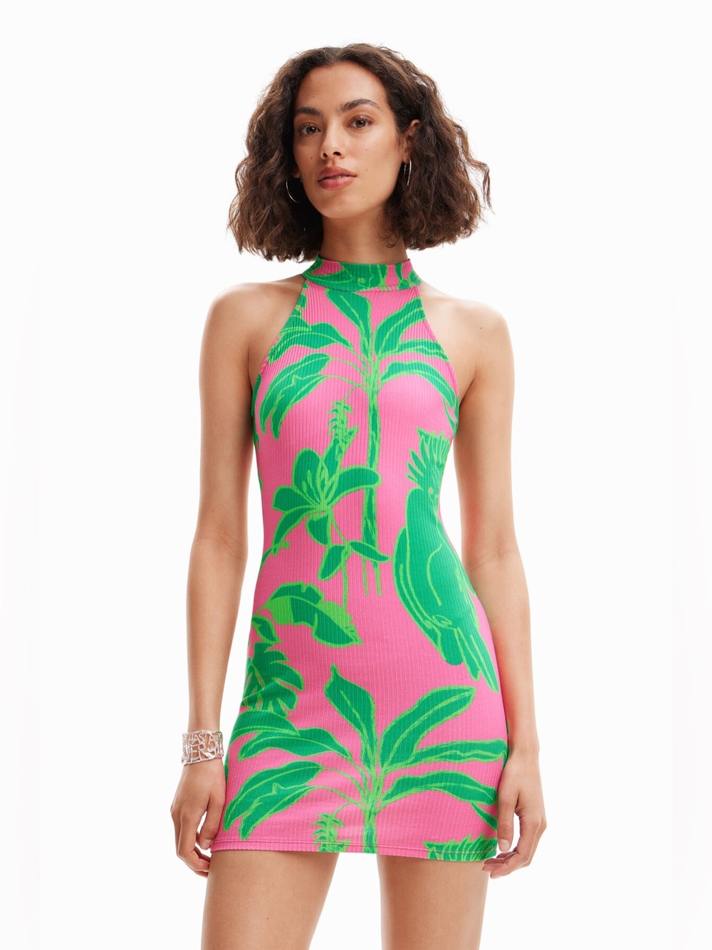 NWT Desigual halter dress L